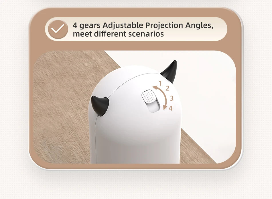 Jouet Laser Interactif Intelligent  – Divertissement Innovant pour Chats