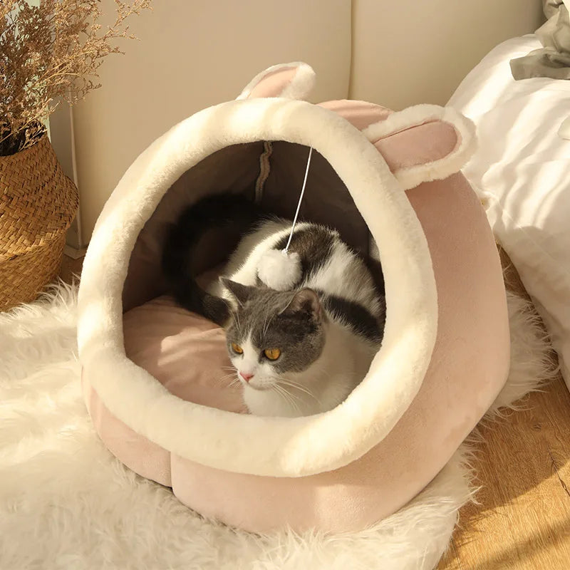 Lit Pliable et Lavable pour Chat – Design Dessin Animé et Confort Ultime