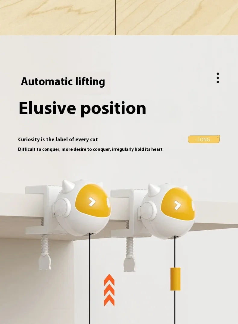 Balle Électrique à Levage Automatique pour Chat – Jouet Intelligent et Interactif