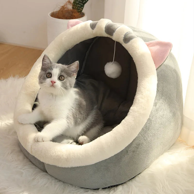 Lit Pliable et Lavable pour Chat – Design Dessin Animé et Confort Ultime