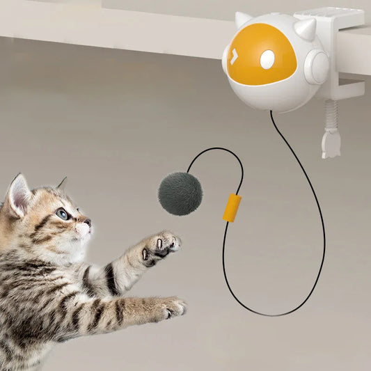 Balle Électrique à Levage Automatique pour Chat – Jouet Intelligent et Interactif