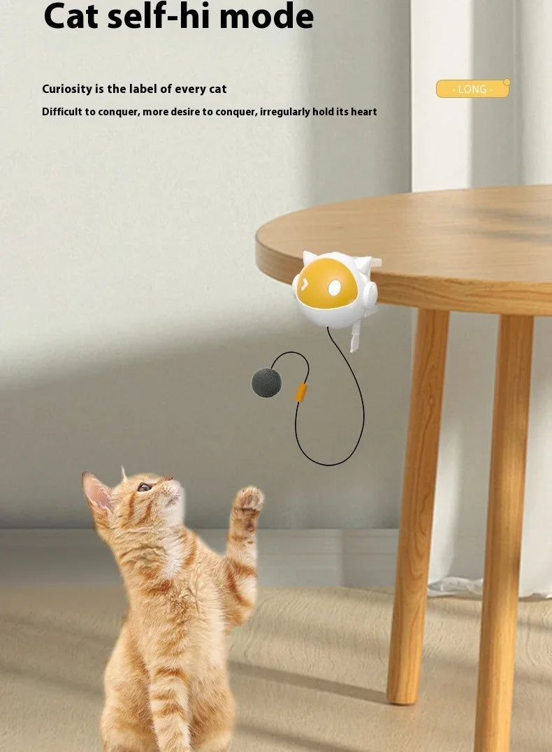 Balle Électrique à Levage Automatique pour Chat – Jouet Intelligent et Interactif