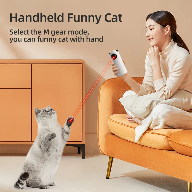 Jouet Laser Interactif Intelligent  – Divertissement Innovant pour Chats