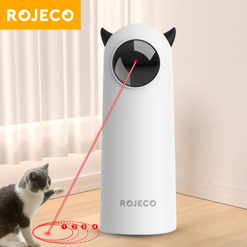 Jouet Laser Interactif Intelligent  – Divertissement Innovant pour Chats